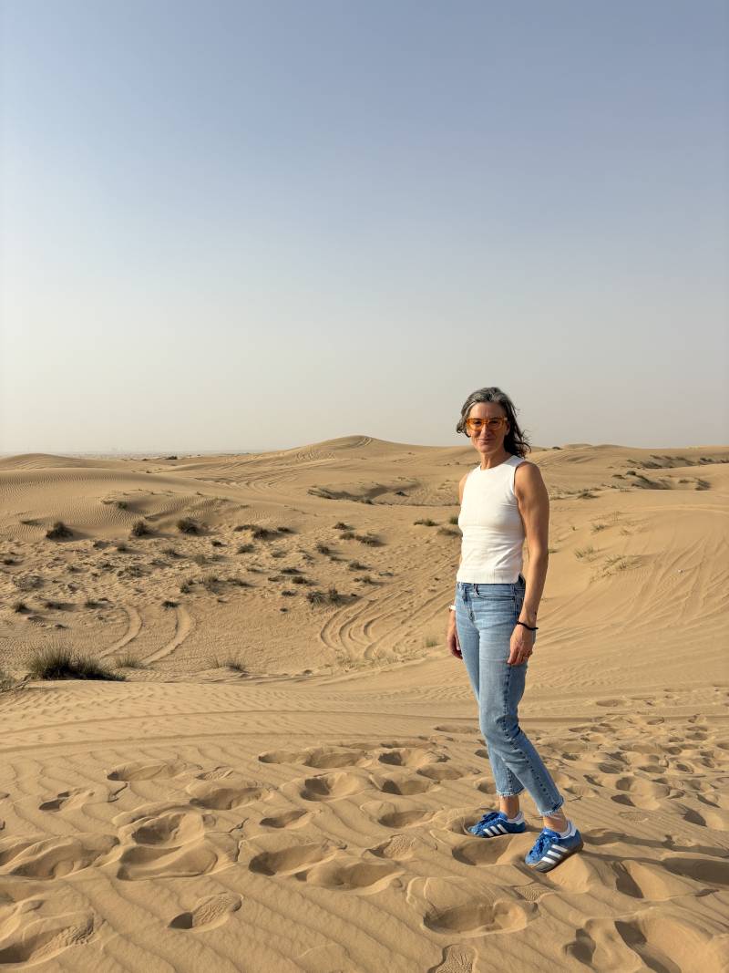 La Dolce Vita, Kate in the desert,